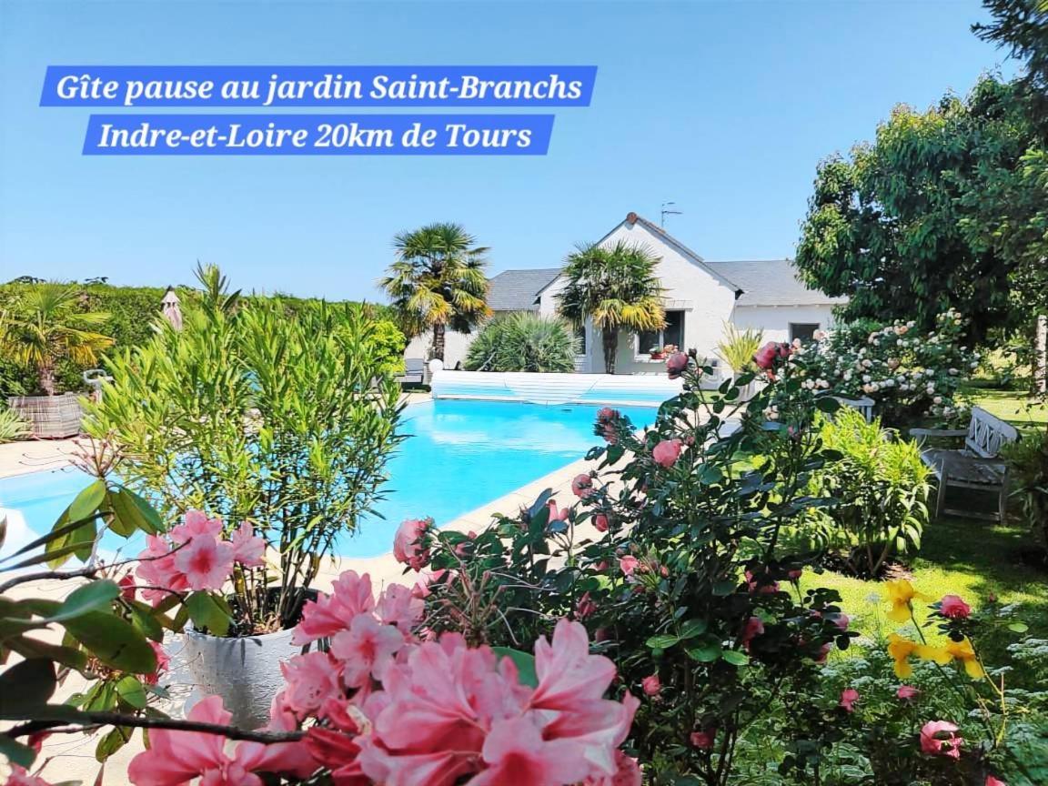 Gite Pause Au Jardin Saint-Branchs Exterior photo